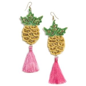 Shiraleah Chicago Pineapple Earrings